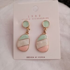 Pastel Drop Earrings